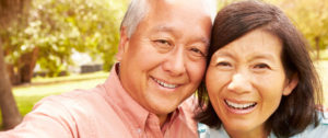 Smiling Older Couple