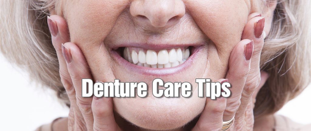 Denture Care Tips Banner