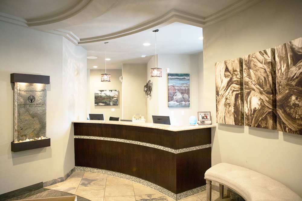 Lindenwoods Dental Office Reception Area